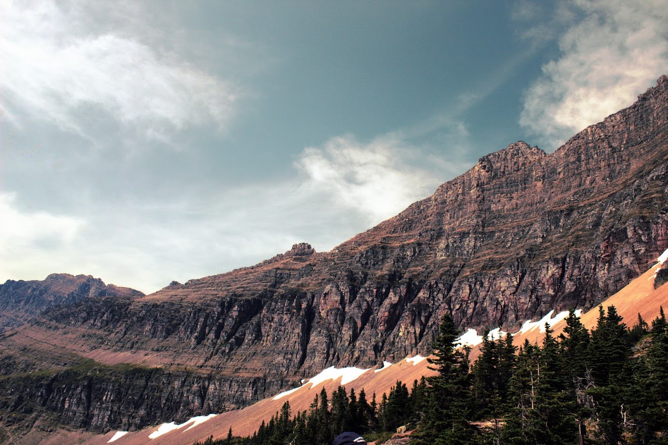 Mountains in Glacier NP